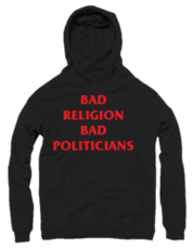 Moški pulover s kapuco Bad Religion Bad Politicians